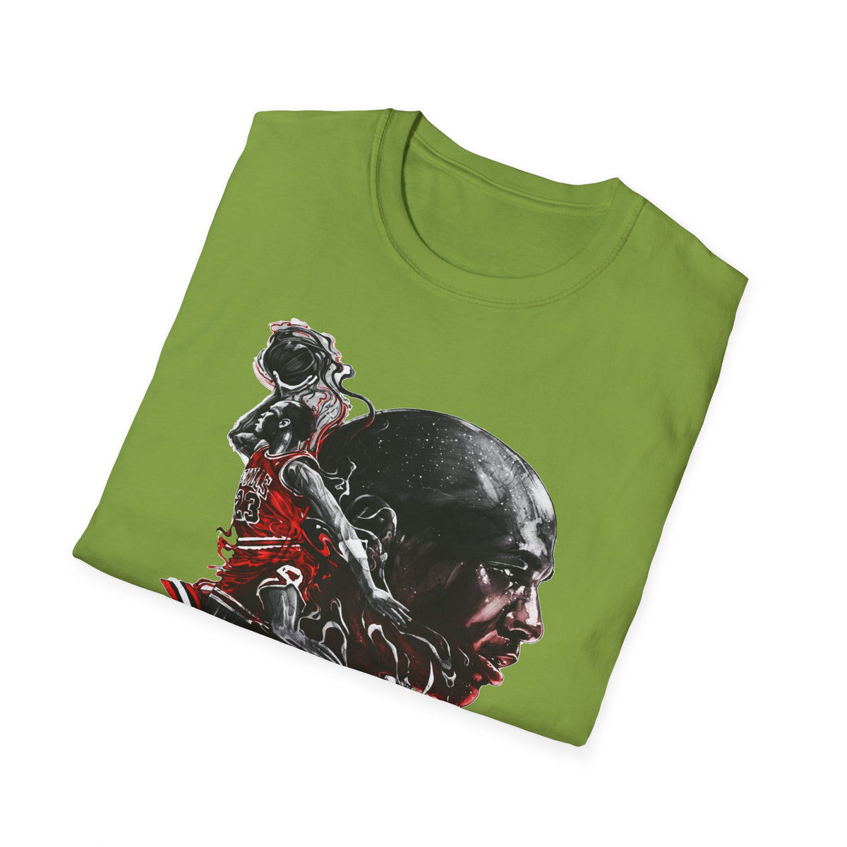 Michael Jordan Graphic T-Shirt - Sporty Style for Basketball Fans