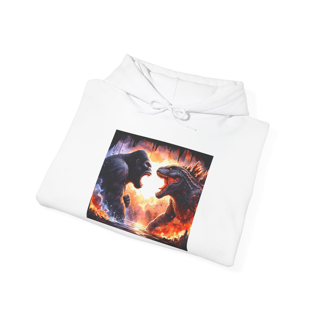 Godzilla vs Kong Graphic Hoodie — Epic Monster Battle Pullover