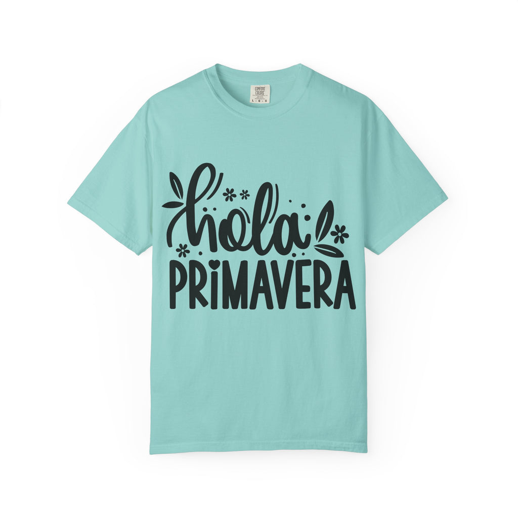 Hola Primavera T-Shirt — Floral Spring Graphic Tee