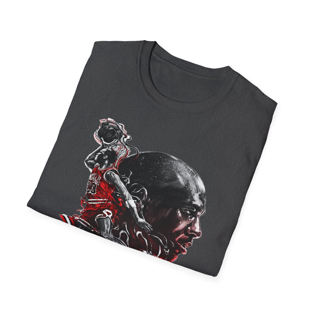 Michael Jordan Graphic T-Shirt - Sporty Style for Basketball Fans