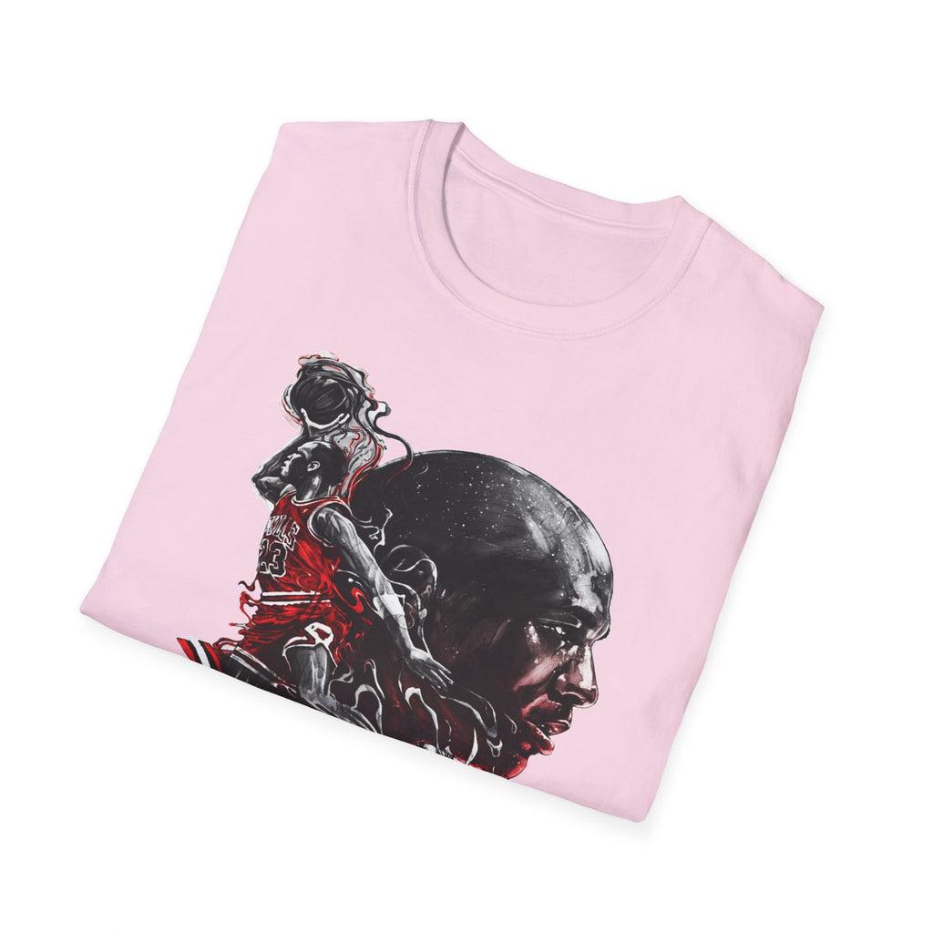Michael Jordan Graphic T-Shirt - Sporty Style for Basketball Fans