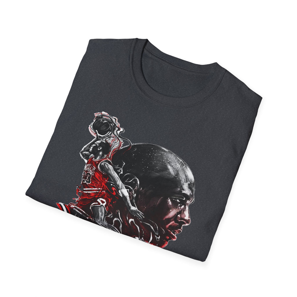 Michael Jordan Graphic T-Shirt - Sporty Style for Basketball Fans