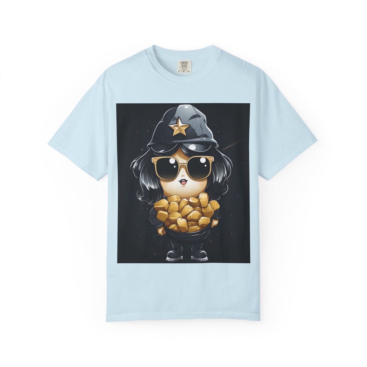Police Pup T-Shirt — Cute Kawaii Cop Dog in Sunglasses Graphic Tee