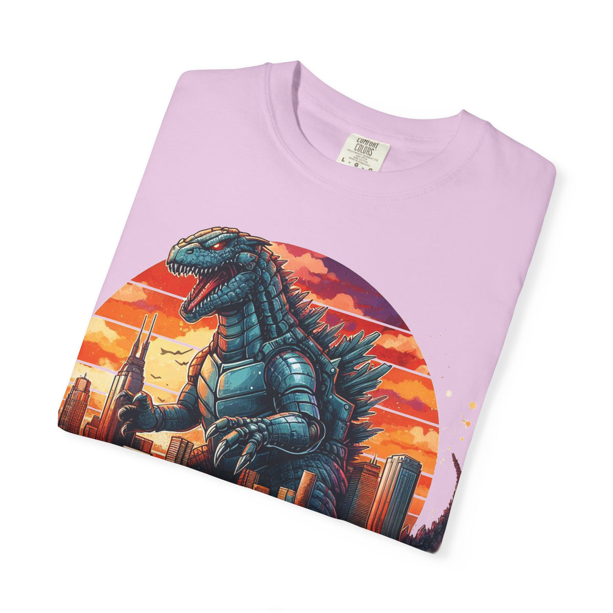 Mechagodzilla Graphic T-Shirt — Retro City Kaiju Tee