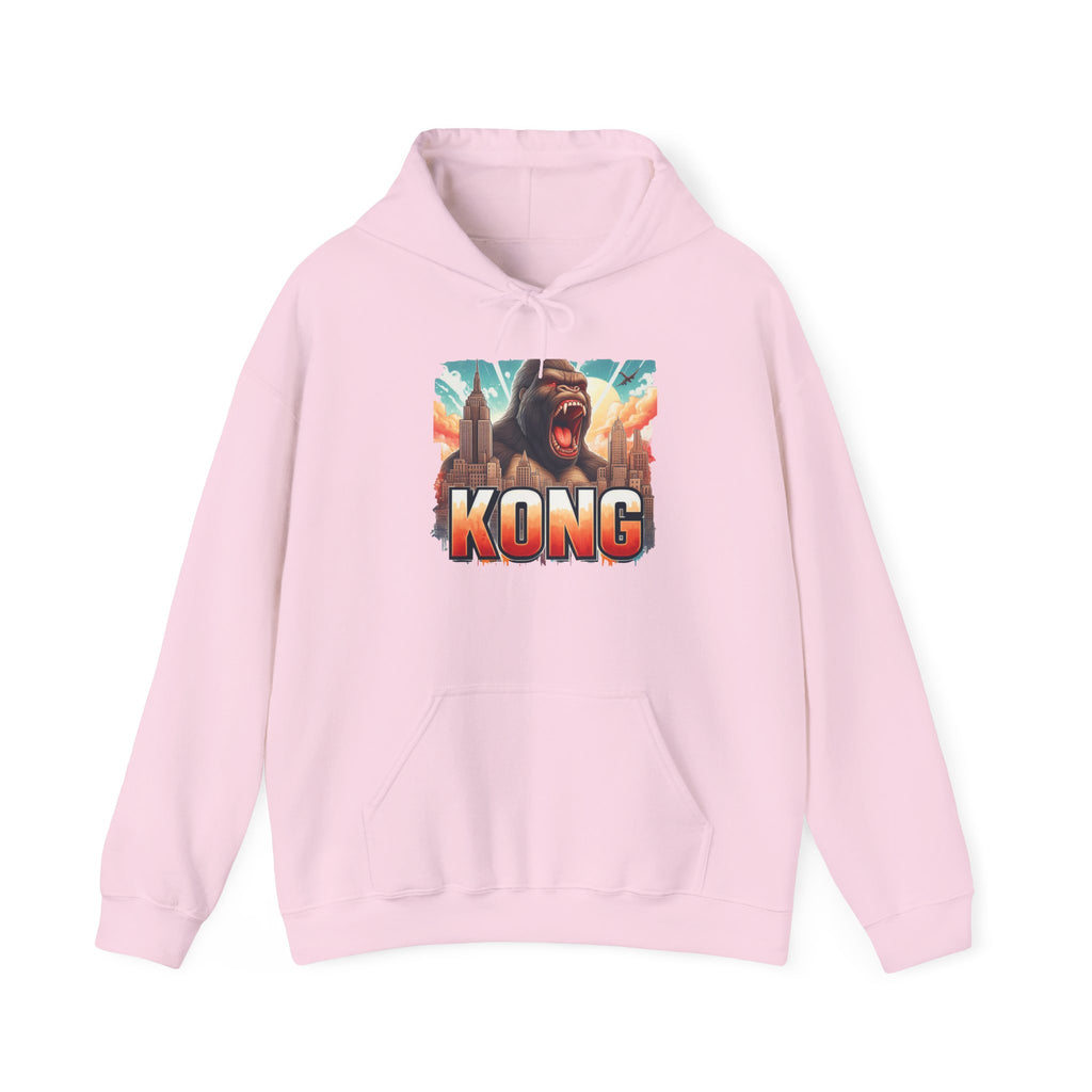 Kong Graphic Hoodie — Retro King of the City Gorilla Sweatshirt
