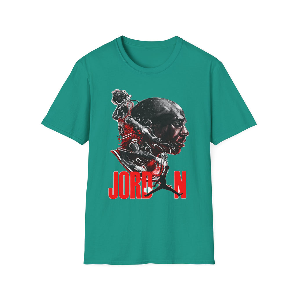 Michael Jordan Graphic T-Shirt - Sporty Style for Basketball Fans