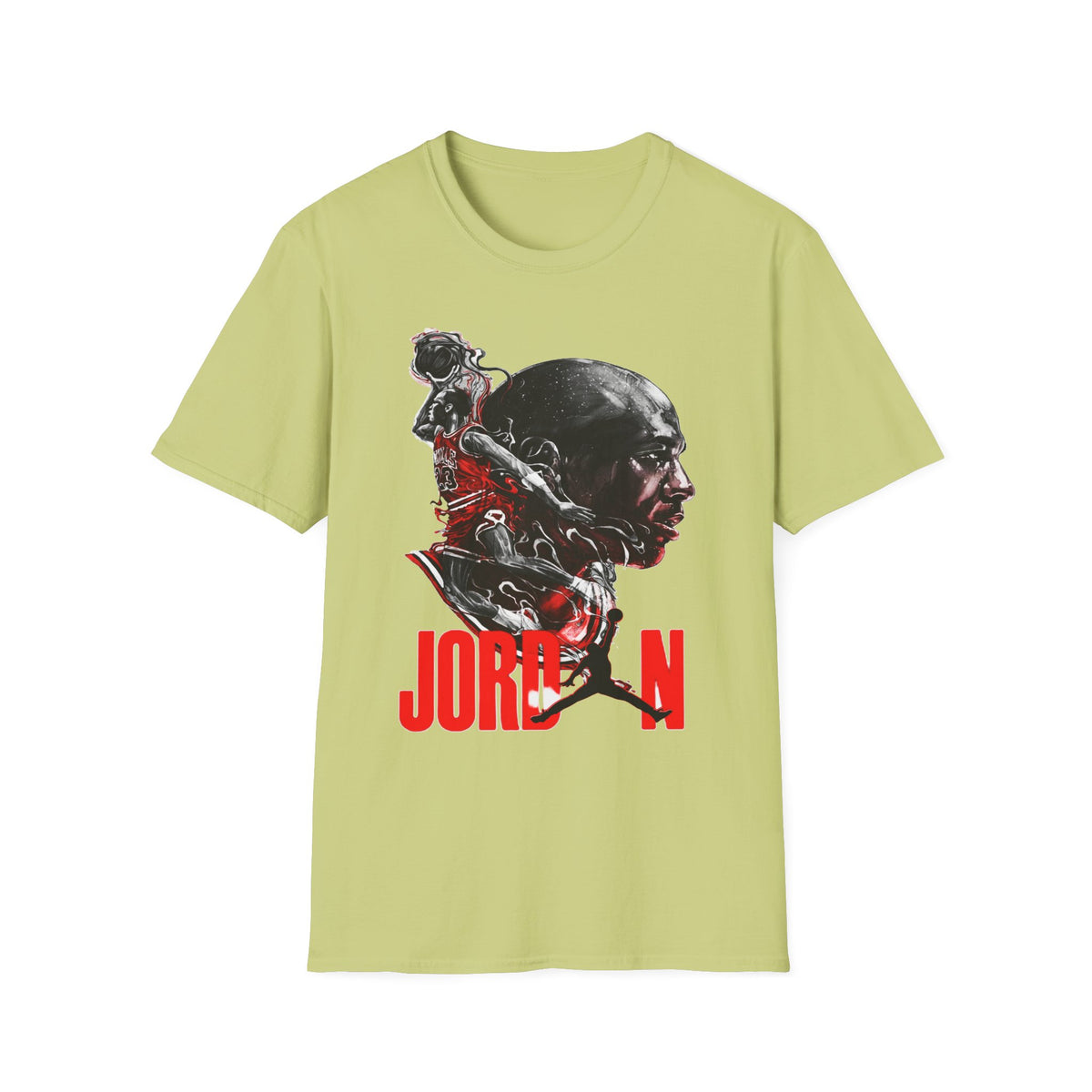 Michael Jordan Graphic T-Shirt - Sporty Style for Basketball Fans