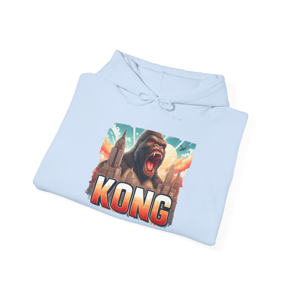 Kong Graphic Hoodie — Retro King of the City Gorilla Sweatshirt