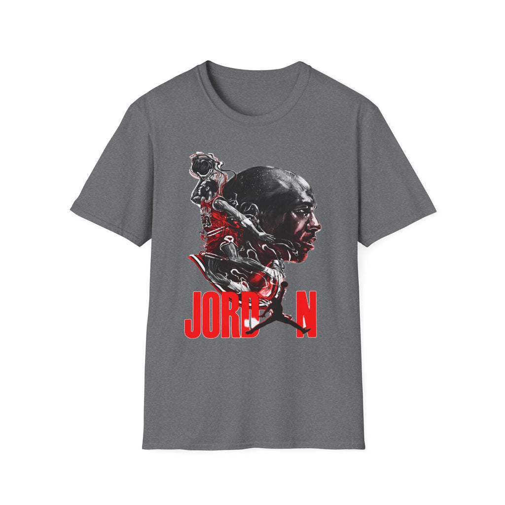 Michael Jordan Graphic T-Shirt - Sporty Style for Basketball Fans