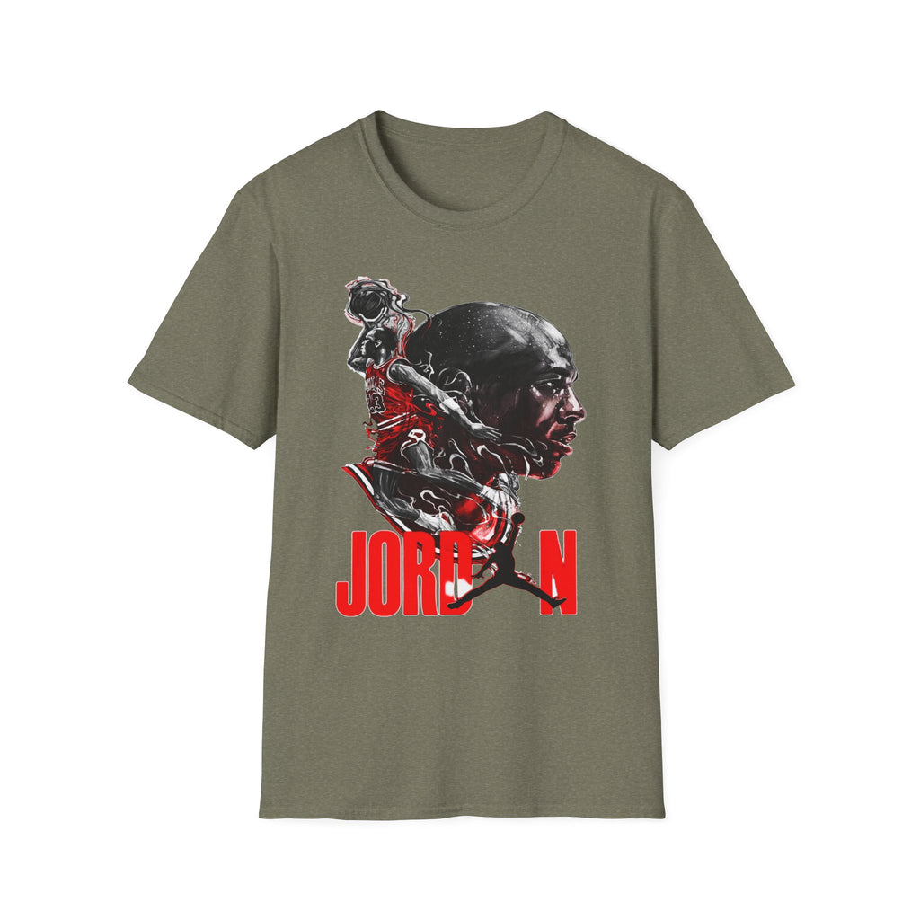 Michael Jordan Graphic T-Shirt - Sporty Style for Basketball Fans