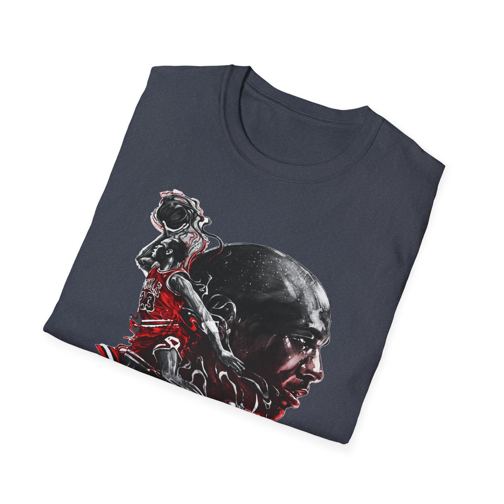 Michael Jordan Graphic T-Shirt - Sporty Style for Basketball Fans
