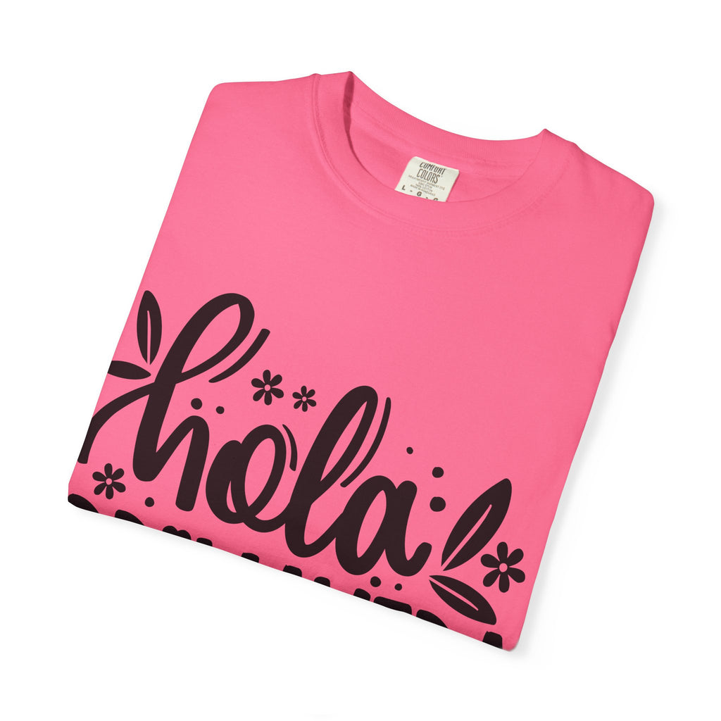 Hola Primavera T-Shirt — Floral Spring Graphic Tee