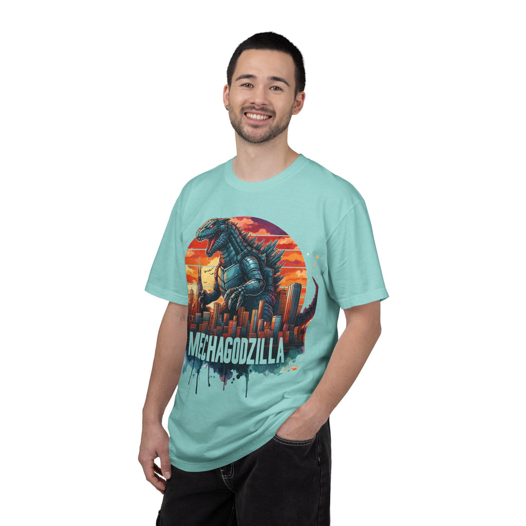 Mechagodzilla Graphic T-Shirt — Retro City Kaiju Tee