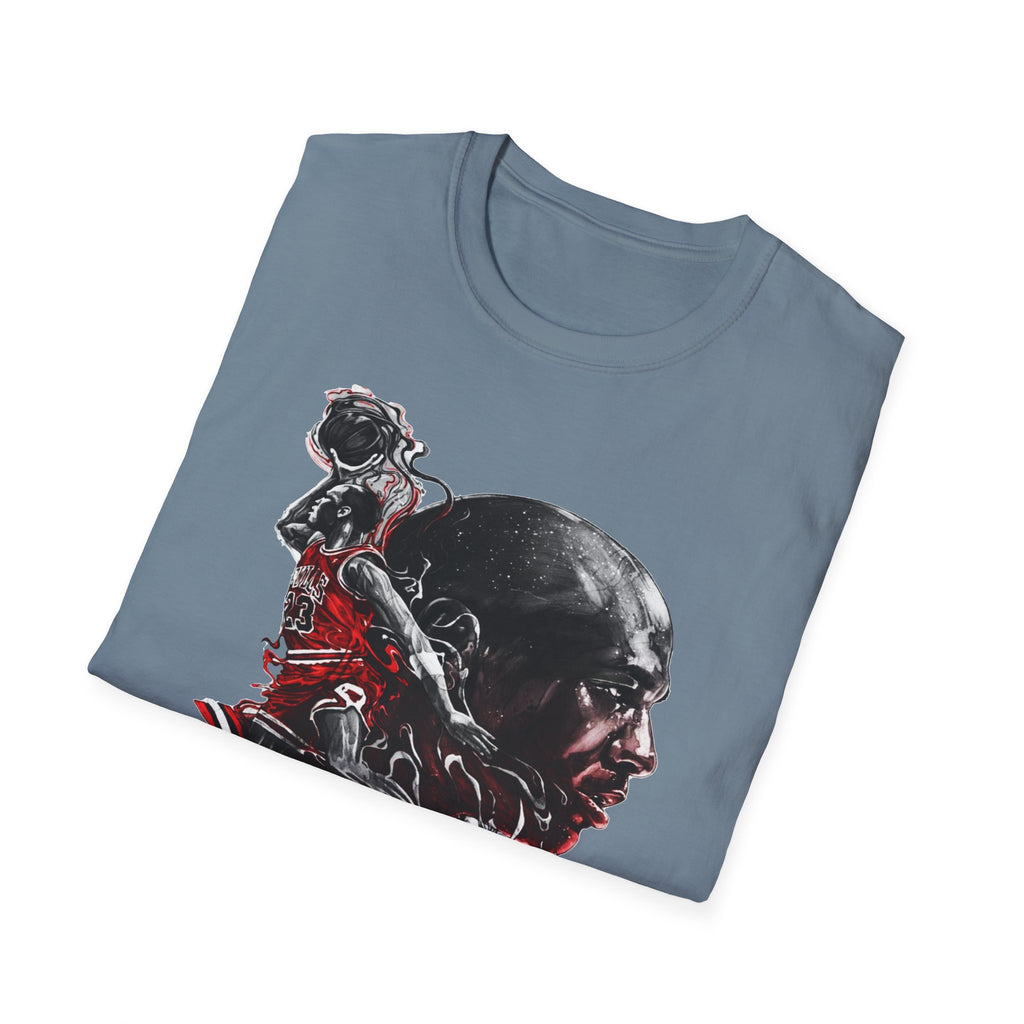Michael Jordan Graphic T-Shirt - Sporty Style for Basketball Fans