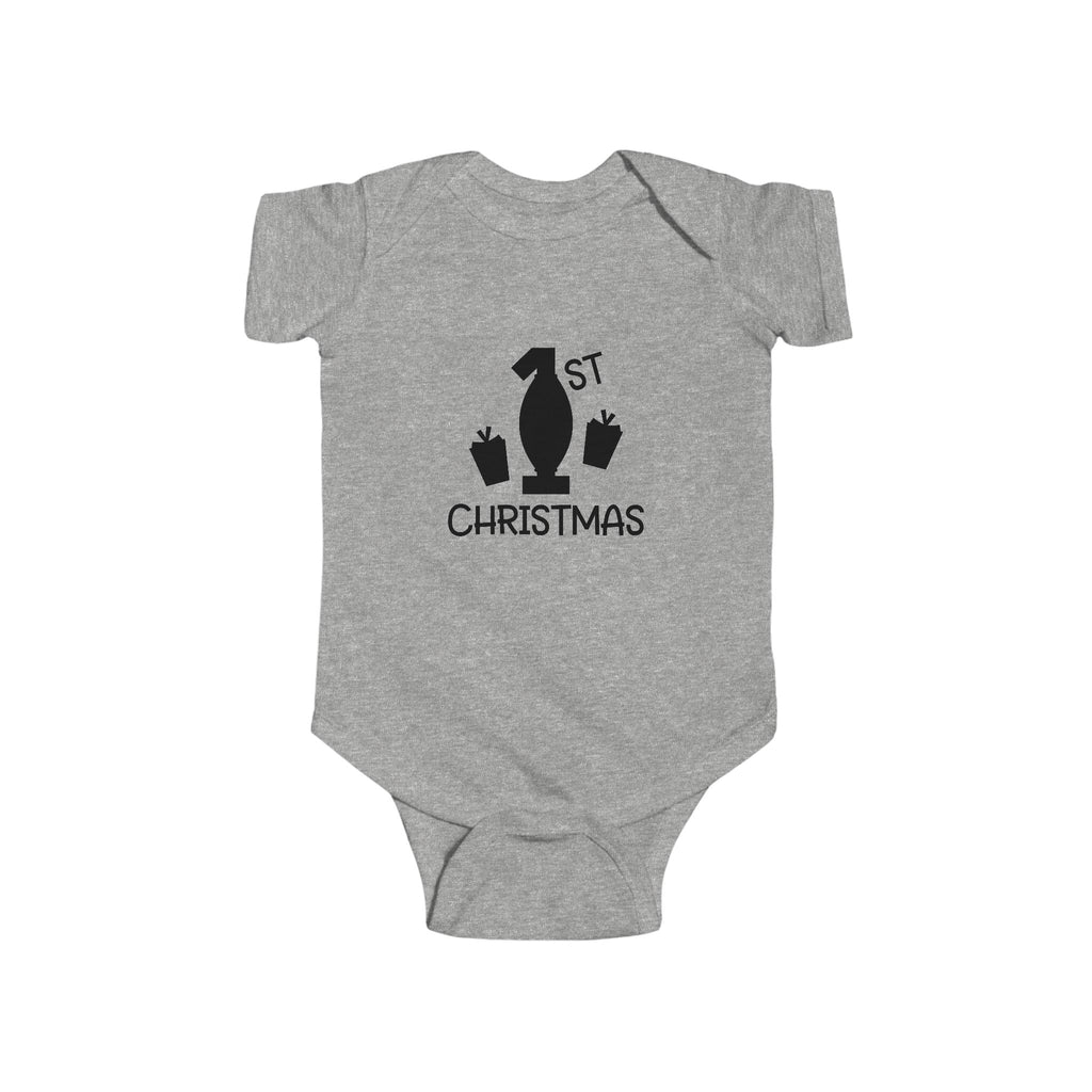 Baby's 1st Christmas Bodysuit – Penguin & Gifts Infant Onesie