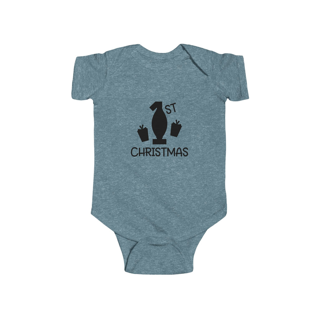Baby's 1st Christmas Bodysuit – Penguin & Gifts Infant Onesie