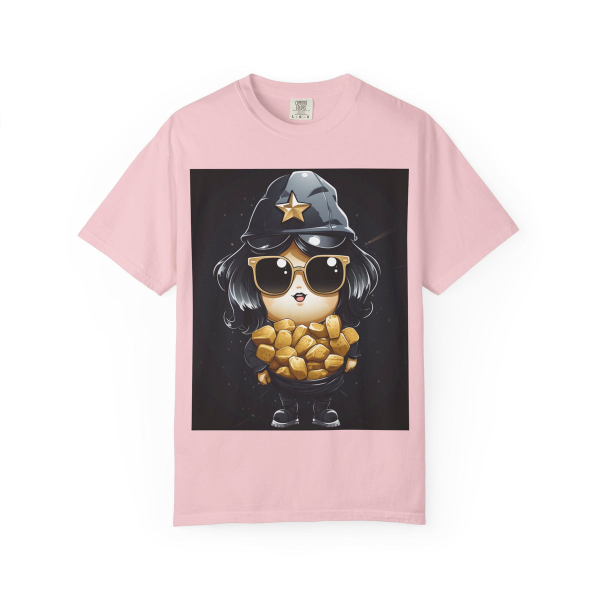 Police Pup T-Shirt — Cute Kawaii Cop Dog in Sunglasses Graphic Tee