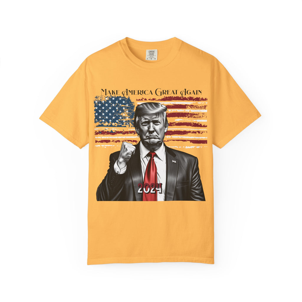 Patriotic 2024 Political Graphic T-Shirt — 'Make America Great Again' Design