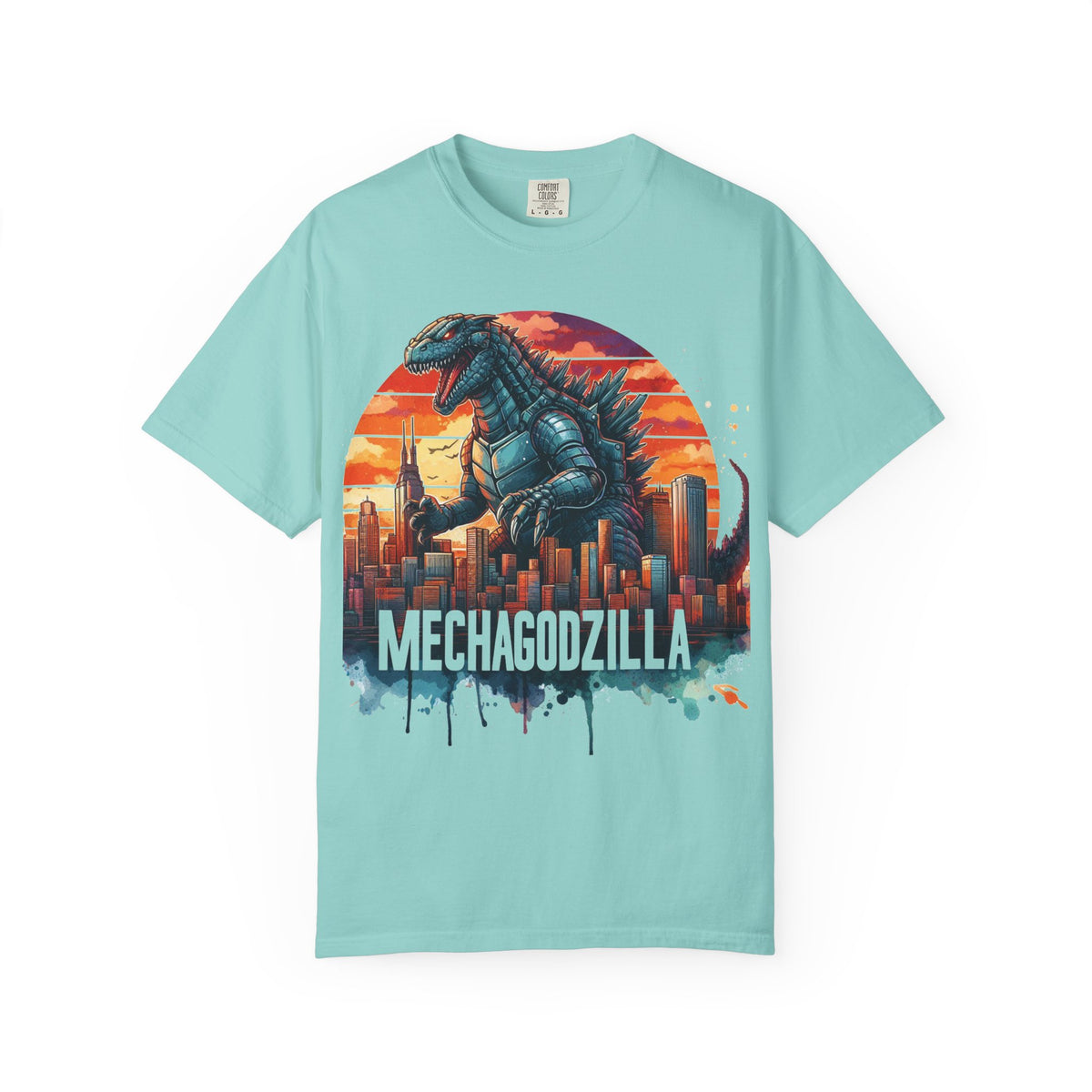 Mechagodzilla Graphic T-Shirt — Retro City Kaiju Tee