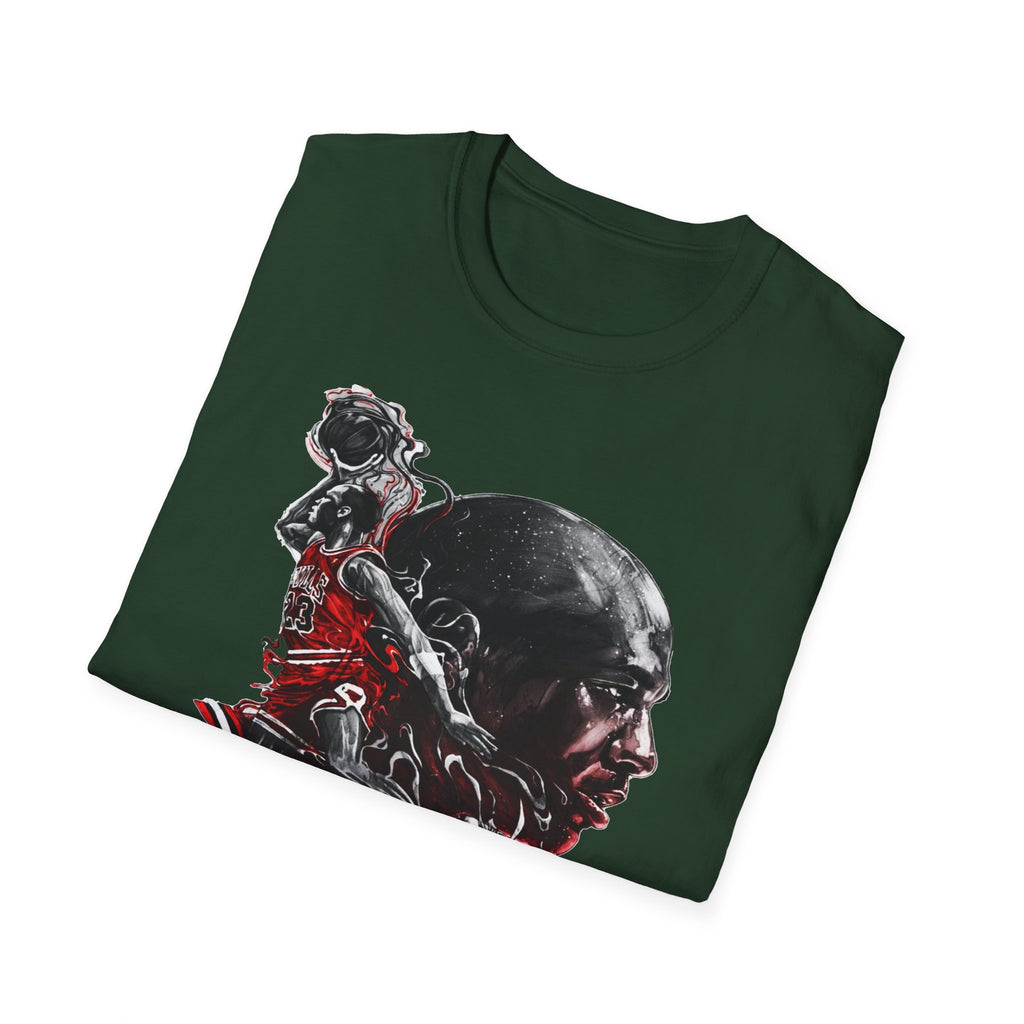 Michael Jordan Graphic T-Shirt - Sporty Style for Basketball Fans
