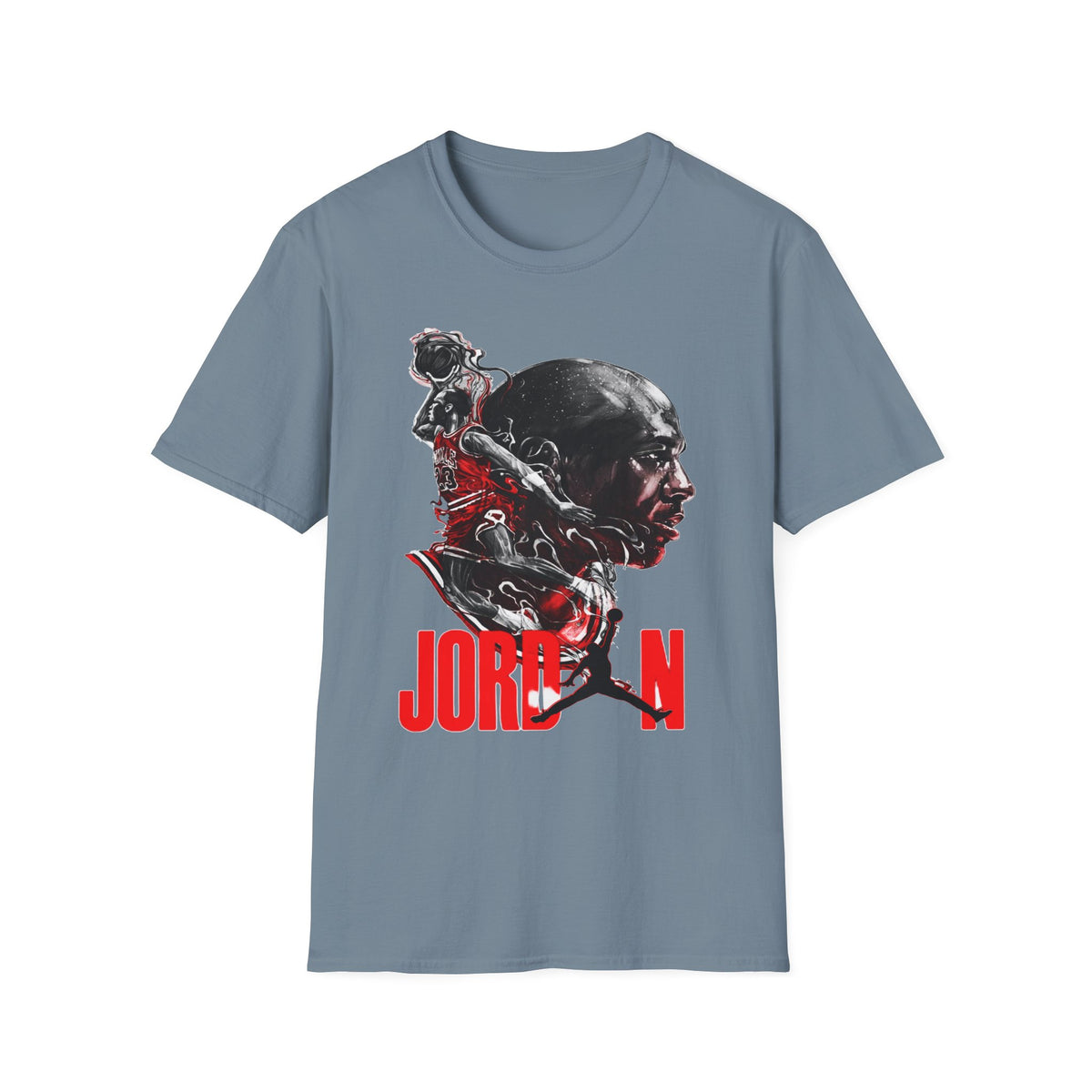 Michael Jordan Graphic T-Shirt - Sporty Style for Basketball Fans