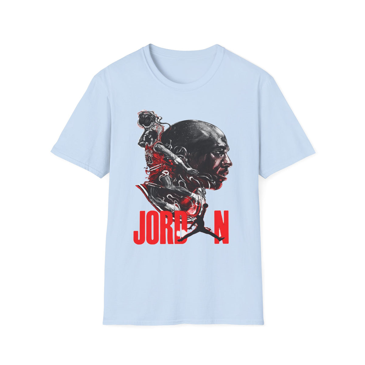 Michael Jordan Graphic T-Shirt - Sporty Style for Basketball Fans