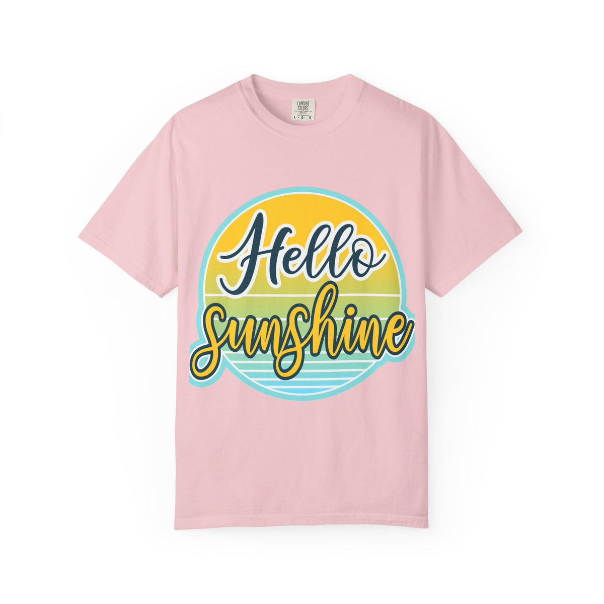 Hello Sunshine T-Shirt — Retro Sun Graphic Tee for Bright, Sunny Vibes
