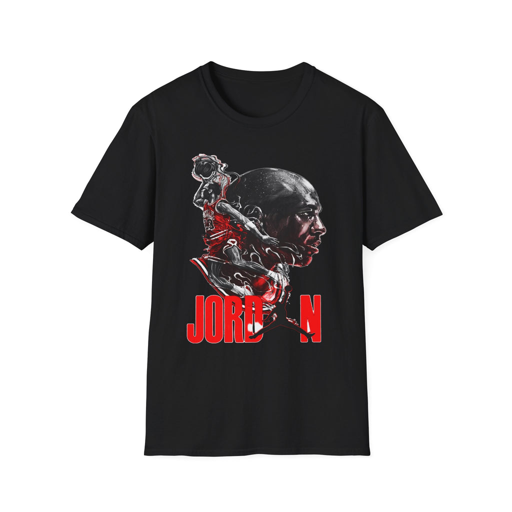 Michael Jordan Graphic T-Shirt - Sporty Style for Basketball Fans