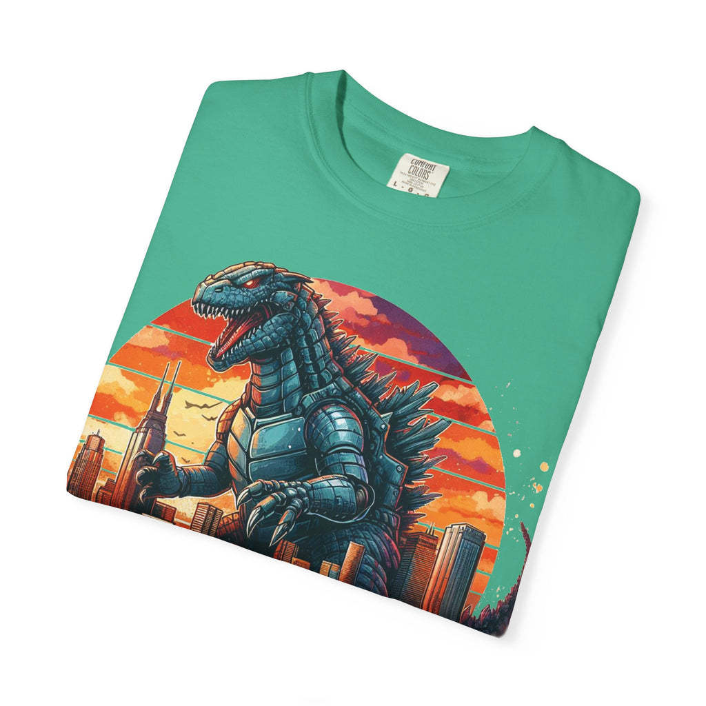 Mechagodzilla Graphic T-Shirt — Retro City Kaiju Tee