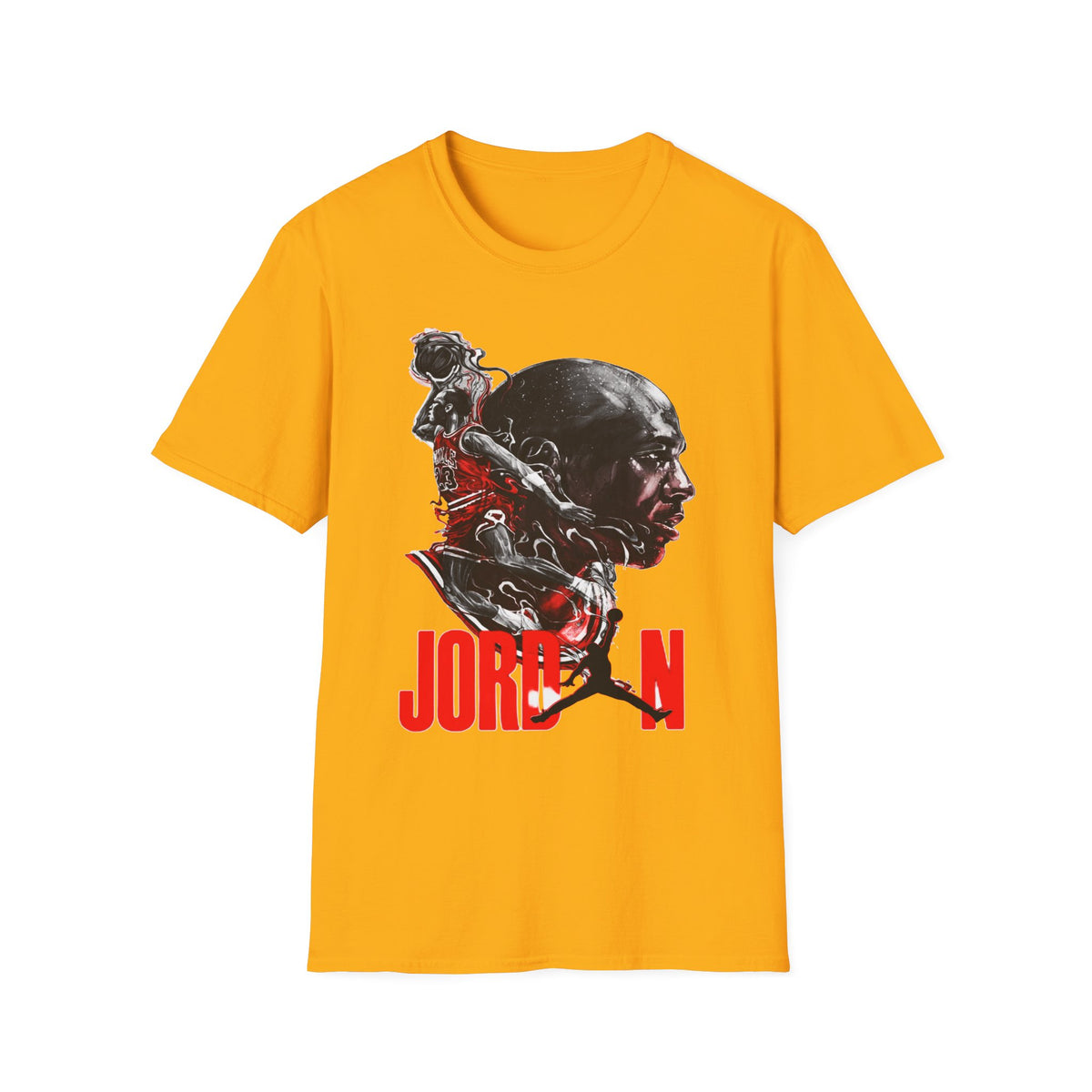 Michael Jordan Graphic T-Shirt - Sporty Style for Basketball Fans