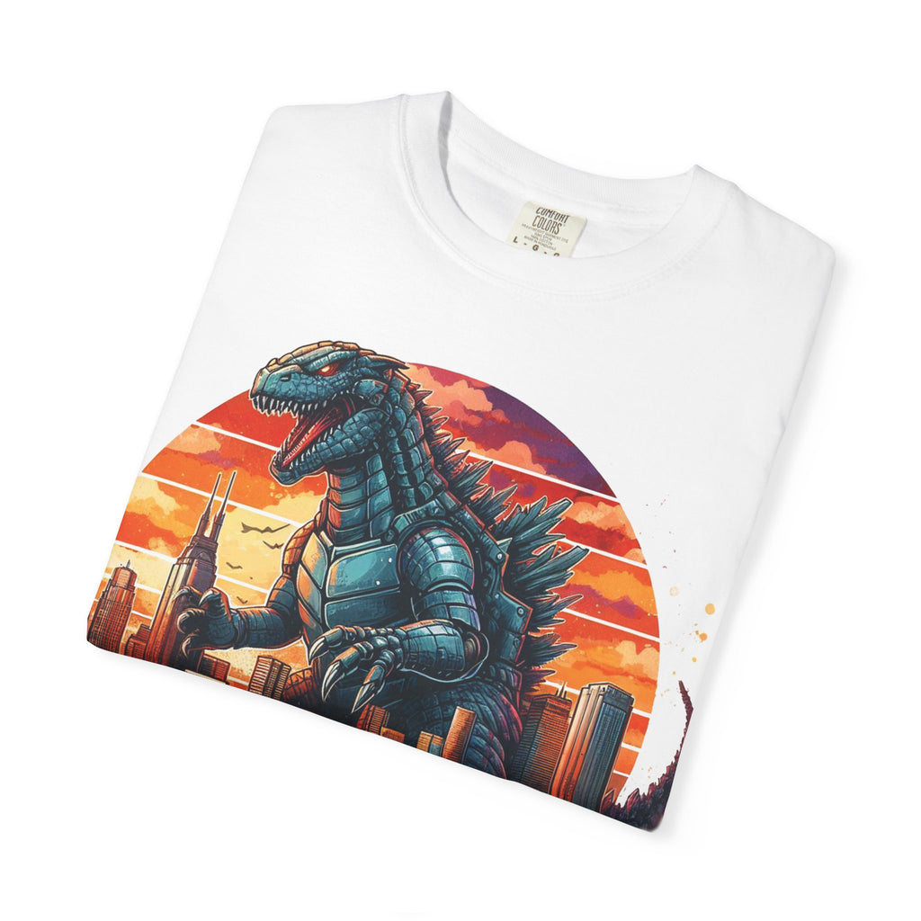Mechagodzilla Graphic T-Shirt — Retro City Kaiju Tee
