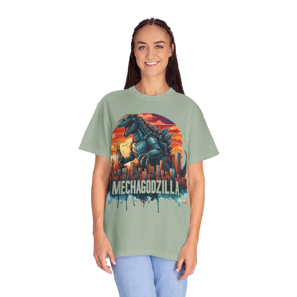 Mechagodzilla Graphic T-Shirt — Retro City Kaiju Tee