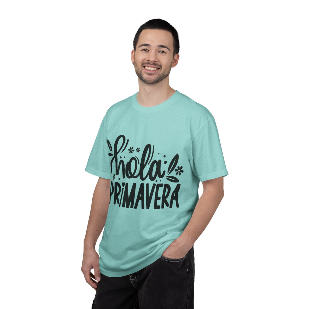 Hola Primavera T-Shirt — Floral Spring Graphic Tee