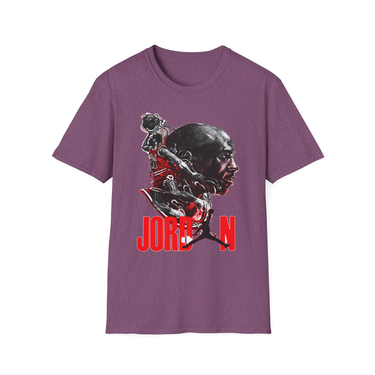Michael Jordan Graphic T-Shirt - Sporty Style for Basketball Fans