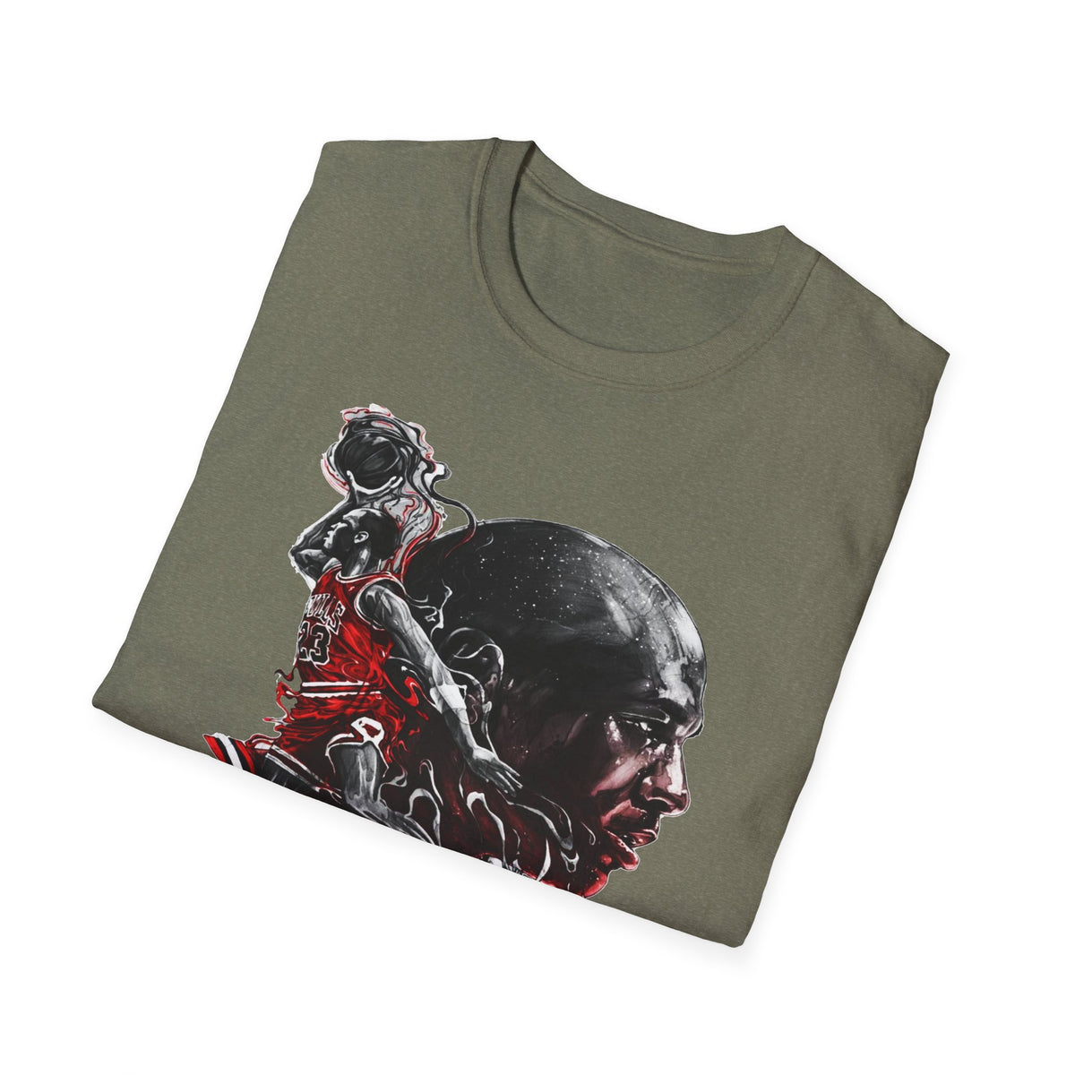Michael Jordan Graphic T-Shirt - Sporty Style for Basketball Fans