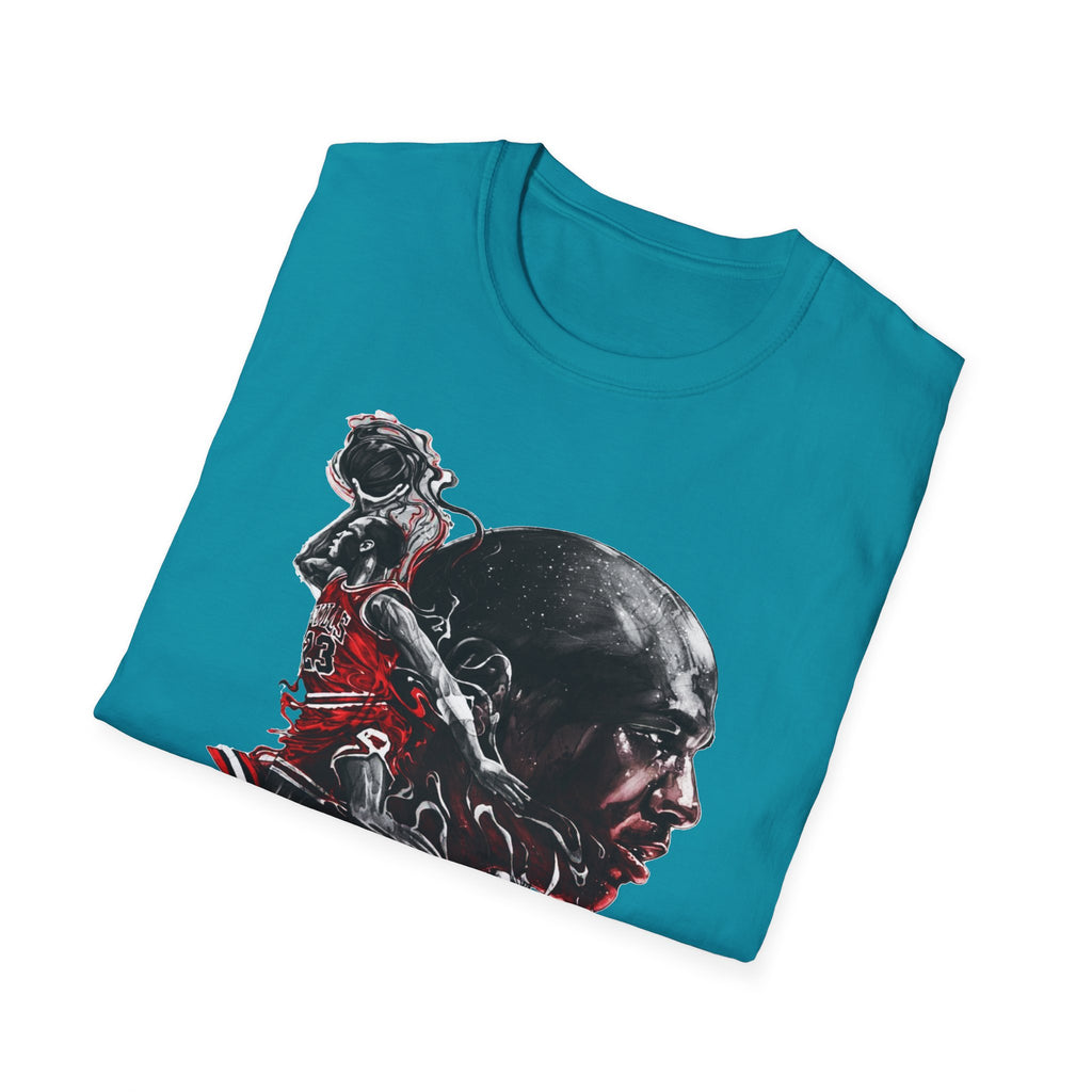 Michael Jordan Graphic T-Shirt - Sporty Style for Basketball Fans