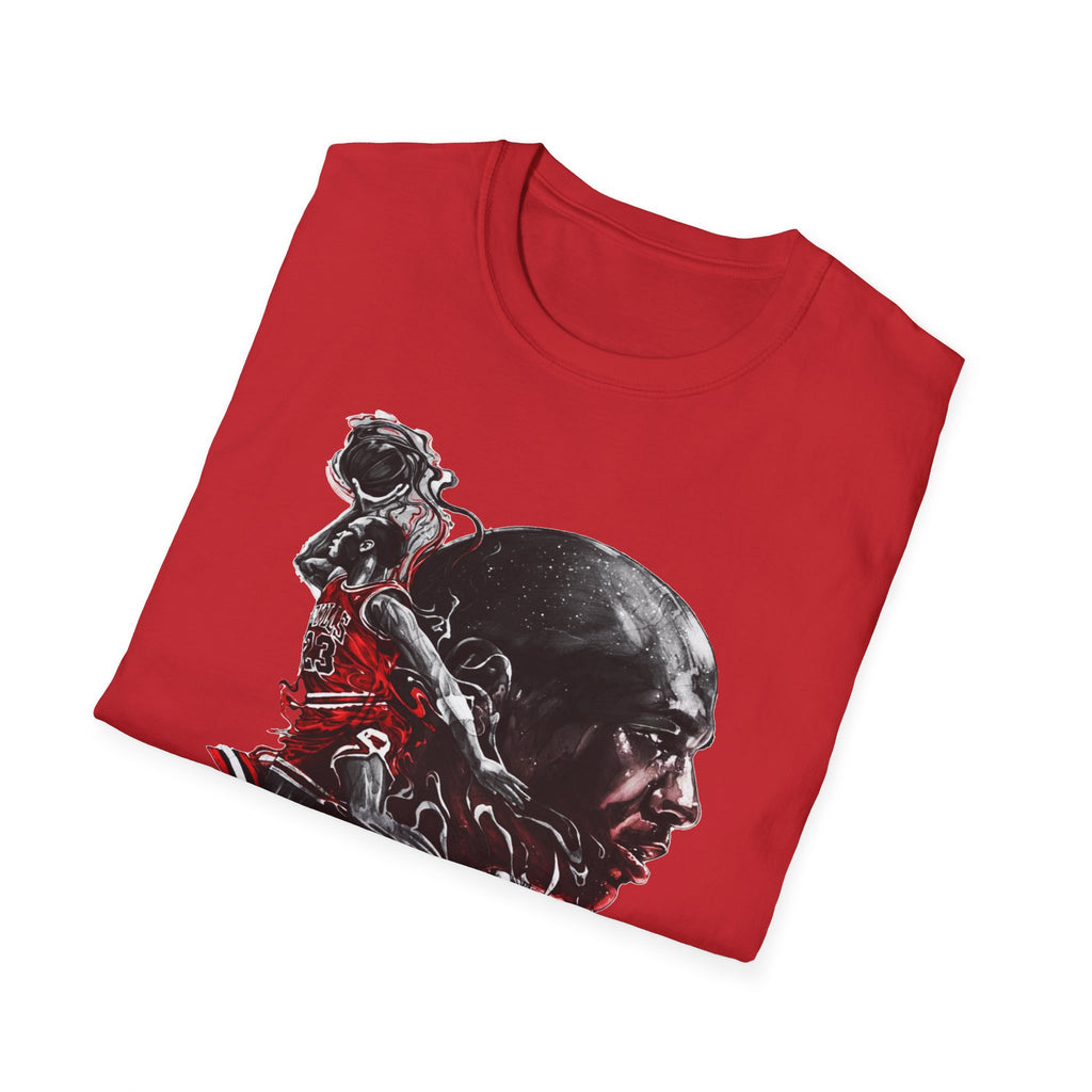 Michael Jordan Graphic T-Shirt - Sporty Style for Basketball Fans