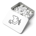 Chicken Coloring Jigsaw Puzzle with Tin — Kids Activity & Travel Puzzle