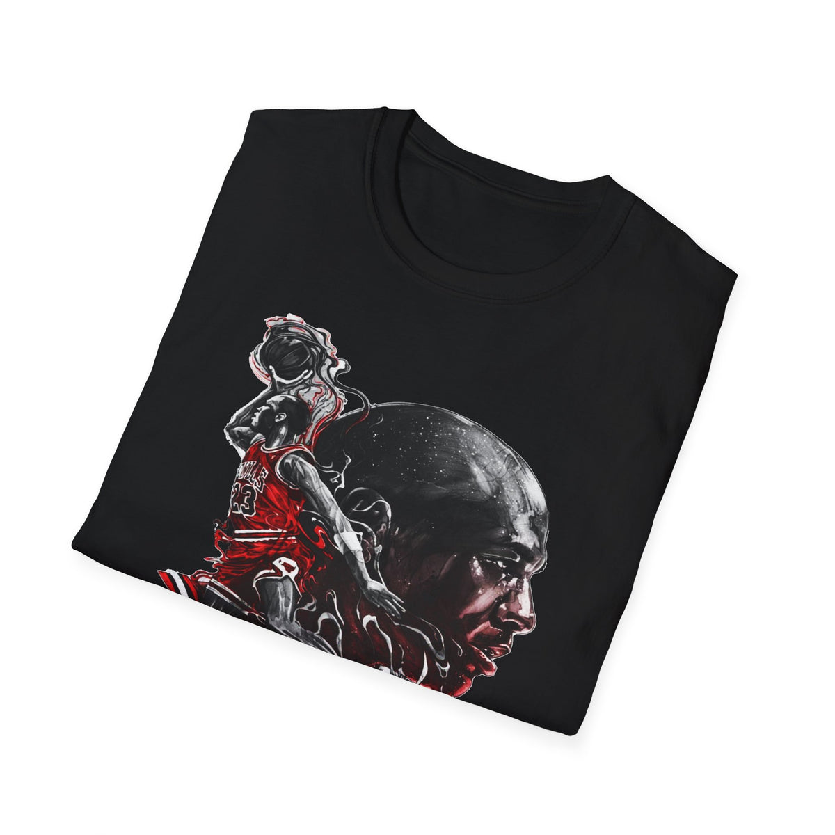 Michael Jordan Graphic T-Shirt - Sporty Style for Basketball Fans