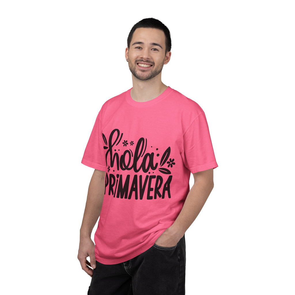 Hola Primavera T-Shirt — Floral Spring Graphic Tee