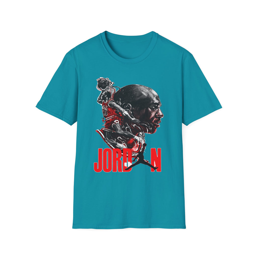 Michael Jordan Graphic T-Shirt - Sporty Style for Basketball Fans