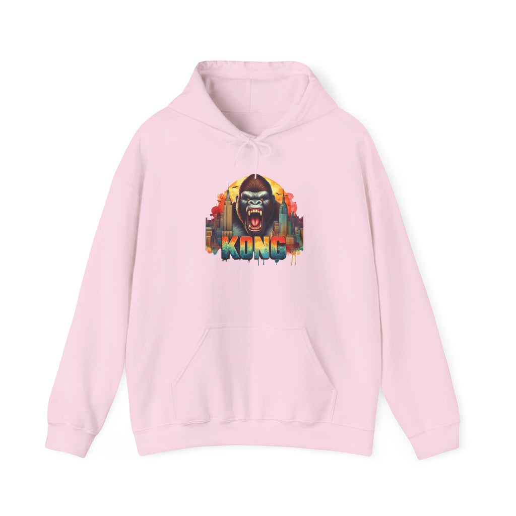 King Gorilla Hoodie — Vintage Jungle Ape Graphic Pullover