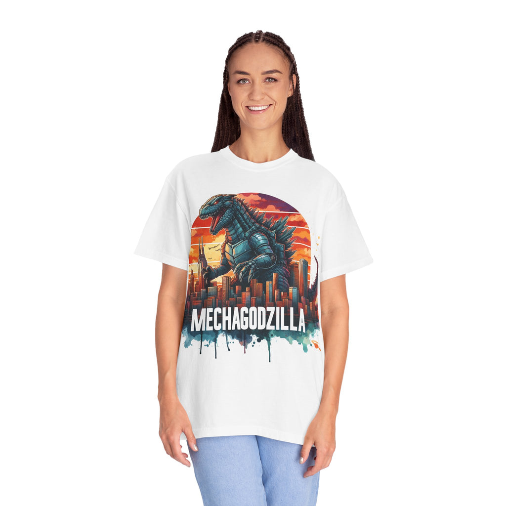 Mechagodzilla Graphic T-Shirt — Retro City Kaiju Tee