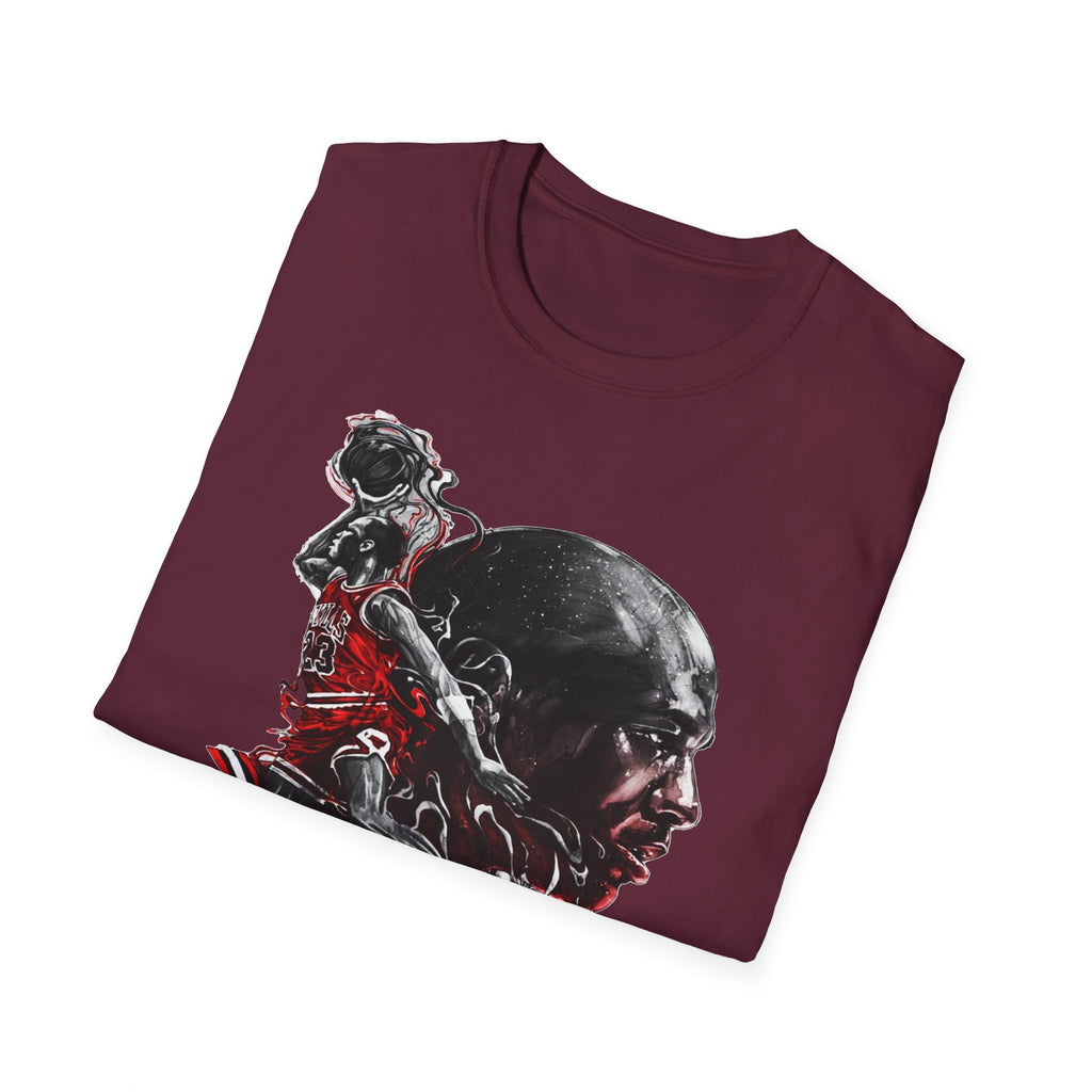 Michael Jordan Graphic T-Shirt - Sporty Style for Basketball Fans