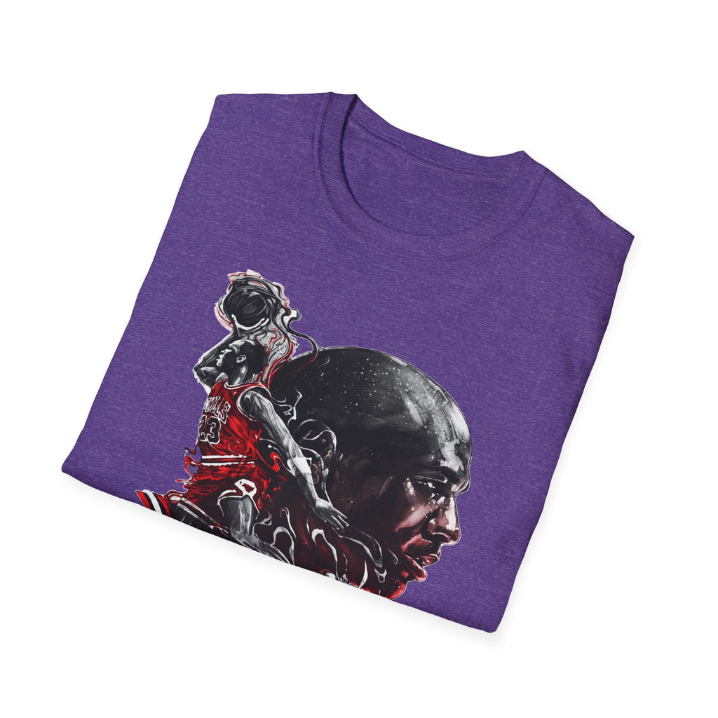 Michael Jordan Graphic T-Shirt - Sporty Style for Basketball Fans