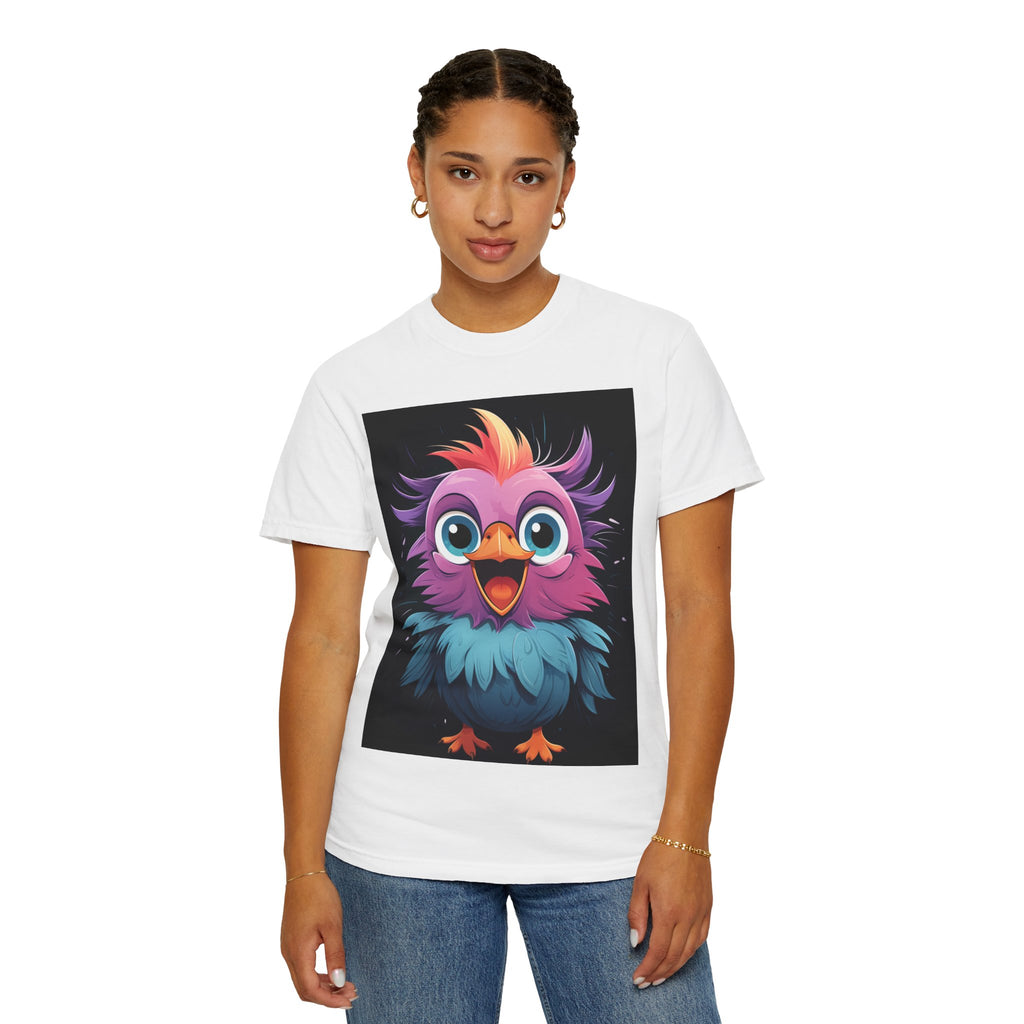 Cute Colorful Bird T-Shirt – Happy Cartoon Hatchling Tee