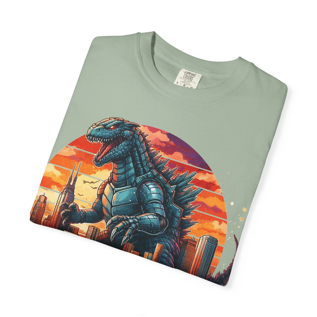 Mechagodzilla Graphic T-Shirt — Retro City Kaiju Tee