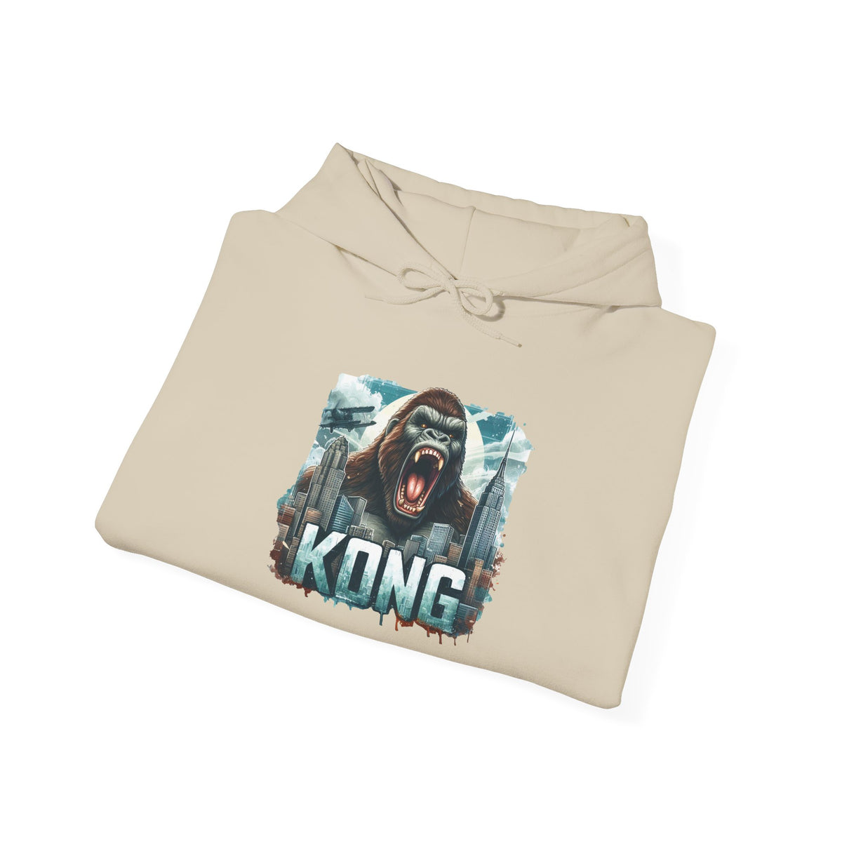 KONG Roaring Gorilla Hoodie — Graphic Ape Sweatshirt