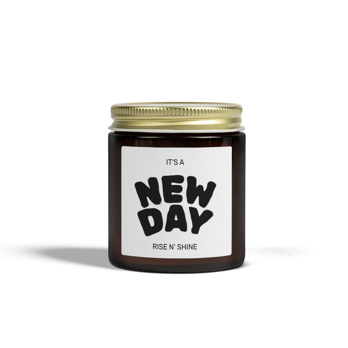 New Day Scented Candle — Coconut Apricot Wax (4oz & 9oz)