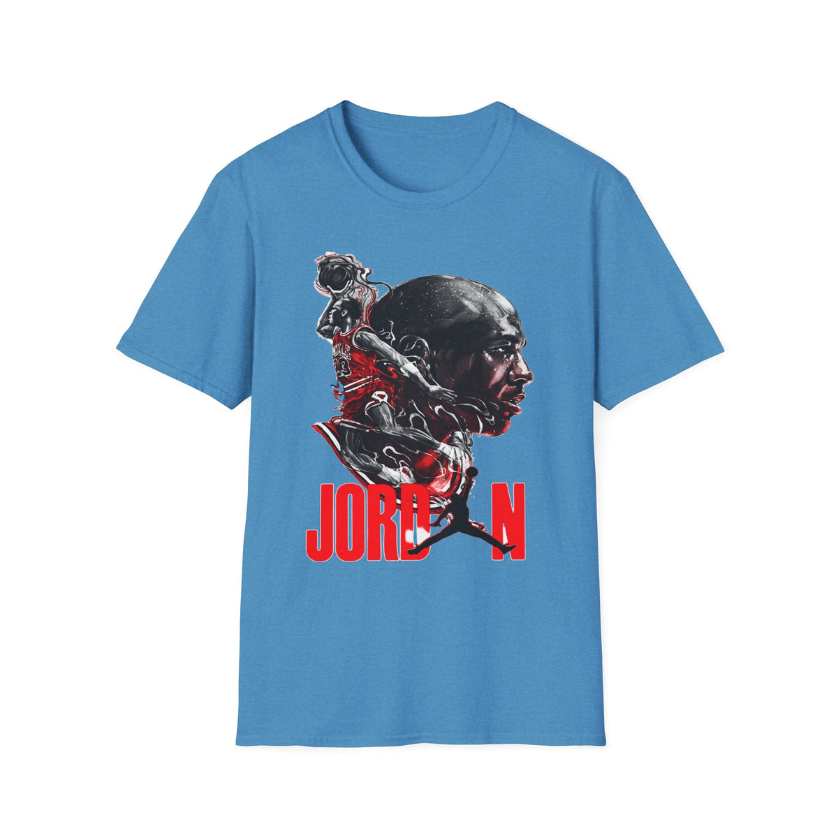 Michael Jordan Graphic T-Shirt - Sporty Style for Basketball Fans